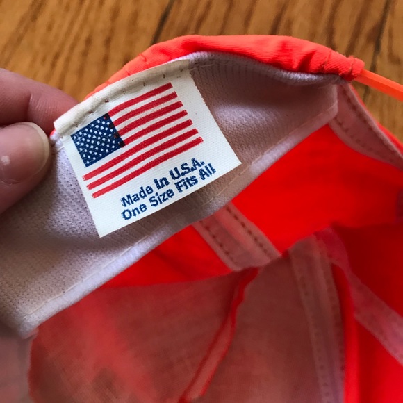 Vintage Fab Ultra SnapBack Orange Yellow Hat - Picture 6 of 7